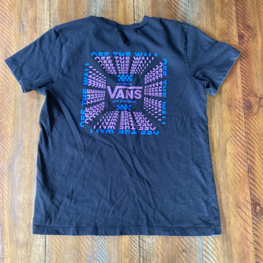 Vans Graphic T Shirt Top Medium